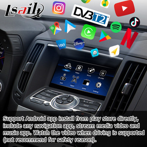Écran 7 pouces <span class=keywords><strong>Android</strong></span> CP <span class=keywords><strong>AA</strong></span> pour Infiniti G37 G25 2007-2014 avec navigation GPS sans fil <span class=keywords><strong>auto</strong></span> par Lsailt - Product Image 4