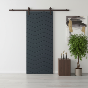 GUJIE Modern Sürgülü Kapı Kompozit MDF Yatak Odası Oturma Odası Banyo İç Mekan Kullanımı Kaynak Fabrika Özel Üretim - Product Image 2