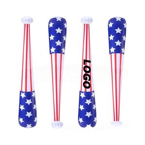 American Flag <b>Inflatable</b> Baseball Bat Patriotic Spirit Noisemakers for Events & Promotions - Product Image 1