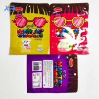Bolsa Personalizada de PET+CP Mylar con Ventana Transparente, Sellado Térmico, Impresión por Grabado para Envasado de Alimentos y Dulces