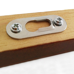 Aluminum Alloy Flat Connector Plate 39mm X 14mm Lightweight <b>For</b> <b>Painting</b> <b>Frame</b> Hanging - Product Image 5