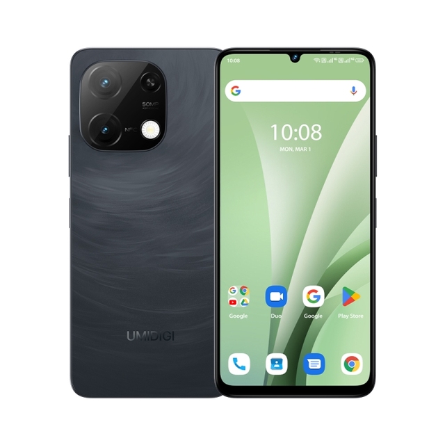 Global UMIDIGI G9C 6GB+128GB 6.75 Inch Android 14 5000mAh Helio G36 Octa Core 4G Mobile Phone
