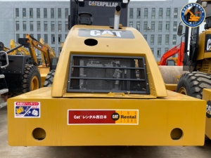 Rodillo Compactador de Neumáticos CAT CS683E Usado, Origen Japón, Rodillo de Tambor Único para Asfalto, Motor Eléctrico 129kW, Bomba, Buen Precio - Product Image 5