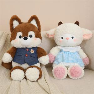 Peluche de Animales de Peluche Suaves de 19.6 Pulgadas, Osito de Peluche, Muñeca de Oveja Pequeña, Regalo de Cumpleaños para Niña - Product Image 3