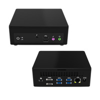 Mini PC X86 Nano Intel Nuc Core I5 1135G7 Tipo-C Thunderbolt RS232 COM, Micro Miniordenador Pequeño con Windows 10/11/Linux