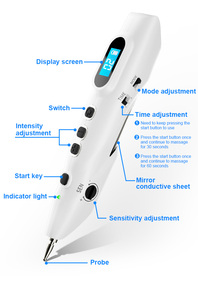 Masajeador Facial sin Agujas Leawell LY-508A, Unidad <span class=keywords><strong>TENS</strong></span> Corporal, Control de Tiempo, Enchufable, Dispositivo de Terapia de Meridianos para Uso Personal en el Hogar - Product Image 2