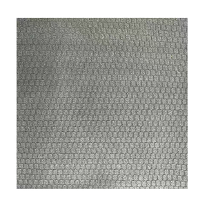Tela de Forro Polar a Cuadros de Poliéster 100% Reciclado Sostenible con P/D+Brush+Anti-pilling, 58 Pulgadas de Ancho, 160GSM, Textil de Forro Polar Ecológico - Product Image 1