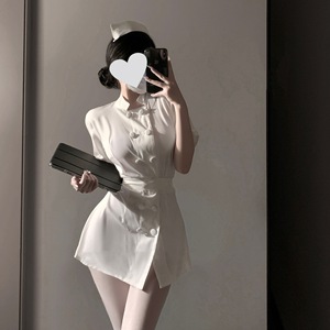 Conjunto de uniforme de enfermera sexy y atractivo, cosplay de chica atractiva, doctora, Halloween, discoteca, sirvienta - Product Image 5