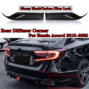 สปลิตเตอร์มุมกันชนหลัง YOFER สำหรับ Honda Accord 2018-2022 ชุดแต่งกันชนล่าง ครอบดิฟฟิวเซอร์ สปอยเลอร์ คานาร์ด การ์ดป้องกัน - Product Image 1