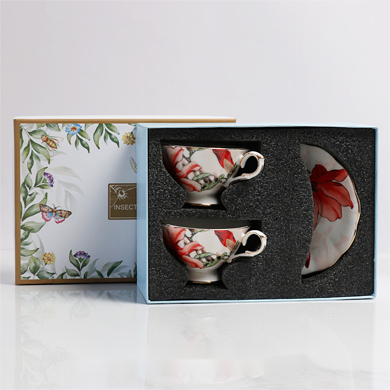 2 cup and 2 saucer  C