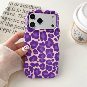 เคสโทรศัพท์มือถือแบบสองชั้น TPU PC ลายเพ้นท์ สำหรับ iPhone 17 16 15 Pro Max, เคส iPhone 17 Pro Max แบบแฟนซี - Product Image 2