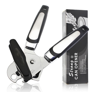 Abridor de latas de acero inoxidable Manual profesional 3 en 1, herramientas de cocina únicas prácticas, sacacorchos, mango, abrebotellas, 1 ud. - Product Image 2