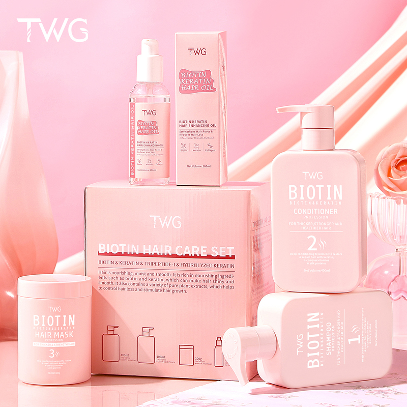 TWG RTS Biotin Keratin Shampoo and