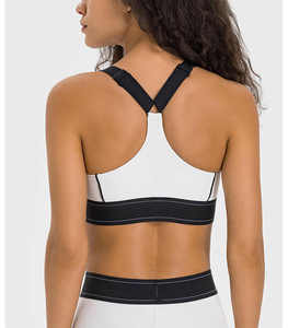 Soutien-gorge de sport réglable à impact élevé de haute qualité femmes Push up entraînement Fitness Yoga soutien-gorge - Product Image 3