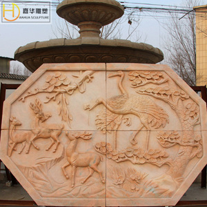 Relieve de dragón de piedra Jiahua, mural de nueve dragones, talla de estilo chino para decoración de pared de restaurante - Product Image 3