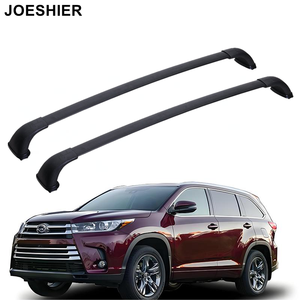 Barras Transversales para Techo de Auto JOESHIER, Aleación de Aluminio, 100 kg+, Portaequipajes, Rieles CB771, Fácil Instalación, TOYOTA Highlander - Product Image 1