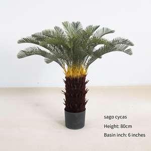 ต้นสาคูจีนต้นปาล์มบอนไซไซประดิษฐ์ต้นสาคูกระถางปลูกต้นไม้ประดิษฐ์คุณภาพสูง - Product Image 3
