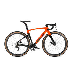 Bicicleta de Carretera de Fibra de Carbono de 700c RS de 24 Velocidades de Fábrica Original de China, Precio Económico, para Gravel y Carreras, Tallas 45-54cm, Unisex - Product Image 6