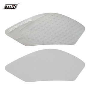 THD Protection de réservoir de moto universelle - Placement avant, autocollant antidérapant en caoutchouc PVC blanc laiteux <span class=keywords><strong>transparent</strong></span>, personnalisable - Product Image 6