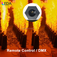LEDA Party Props Mini DMX Spray Fire Machine Outdoor DJ Show Wedding Events Flame Thrower Machine