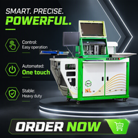 Machine de pliage automatique de lettres en relief CNC, haute précision, moteur 2200W, aluminium, haute productivité, plieuse de lettres pour enseignes