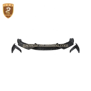 Per Lamborghini Huracan LP610 Kit paraurti anteriore e posteriore in fibra di carbonio con ritagli di scarico nuove condizioni per carrozzeria - Product Image 4