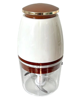 Hachoir à viande électrique portable mini en acier inoxydable, robot culinaire domestique, hachoir à légumes pour la préparation de la nourriture pour bébé