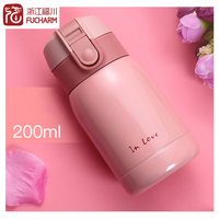 Termo Infantil Fucharm de 500 ml, Acero Inoxidable, Doble Pared, Aislamiento Térmico de 12-24 Horas, Libre de BPA, Ecológico, para la Escuela