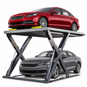 Plataforma Compacta Tipo Tijera para Estacionamiento Inteligente <span class=keywords><strong>de</strong></span> Vehículos, Solución <span class=keywords><strong>de</strong></span> Doble Espacio para Villas Privadas y Garajes Domésticos - Product Image 2