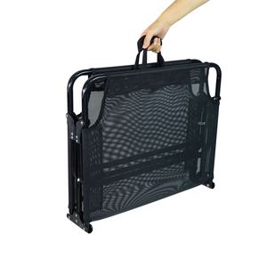 Cuna plegable y portátil para perros y gatos, cama elevada de refrigeración plegable con marco de acero para juegos y descanso - Product Image 4