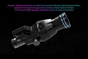 6X 광학 줌 850nm IR 레이저 야간 투시경 장치 사냥을위한 열 단안 디지털 적외선 야간 투시경 범위 - Product Image 5