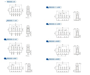 ขั้วต่อแบตเตอรี่โน้ตบุ๊ก 4 พิน/อินเทอร์เฟซ 2.5 มม./ขั้วต่อแบตเตอรี่โดรน/ปลั๊กตัวผู้แบบตรง - Product Image 6