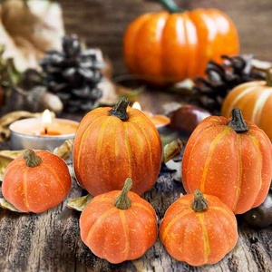 Fall Decor New Halloween Inflatable Pumpkin Decoration Artificial Halloween Pumpkin Theme Non-Woven <b>Tote</b> Bags - Product Image 2