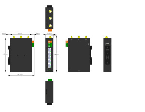 เกตเวย์ BACnet IP ของ Sunfull สำหรับระบบอัตโนมัติอาคาร |   ตัวแปลง Modbus เป็น BACnet MSTP/IP |   เราเตอร์เชื่อมต่อระบบ HVAC - Product Image 6