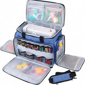 Free Sample <b>Sewing</b> Machine Carrying <b>Bag</b> with Removable Padding Pad, Travel Case for <b>Sewing</b> Machine and Accessories - Product Image 1