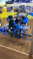 EAGLE POWER Mini Motoculteur Électrique Multifonctionnel à Engrenages, Haute Productivité, pour Cultivation à la Voiture Tractée