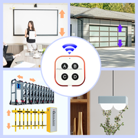Télécommande universelle RF 433 MHz avec fonction de copie, émetteur de clonage automatique pour portes de garage et télécommandes de voiture CAME