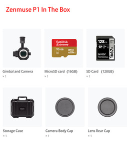 Zenmuse P1 <b>Camera</b> with 45 MP Full-frame Aerial Survey Sensor Designed for Photogrammetry Flight Missions M400/M350 accessory - Product Image 3