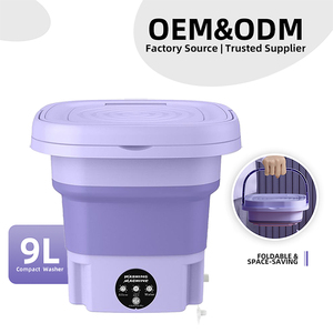 Lavadora <span class=keywords><strong>Portátil</strong></span> Plegable de 9L con Secadora - Product Image 1