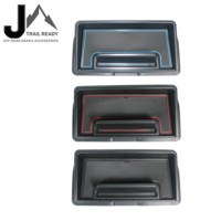 Organisateur de tableau de bord pour voiture, prix d'usine, pour Suzuki Jimny 2018+, 3 ou 5 portes, boîte de rangement ABS avec garniture bleue, accessoires