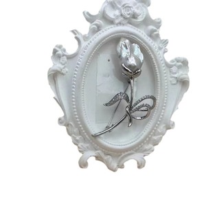 Broche de Perlas de Agua Dulce de 13-15 mm con Diseño de Flor de Tulipán Aleatorio, Cristal de Estrás, Material de Concha, Elegante y Moderno - Product Image 4