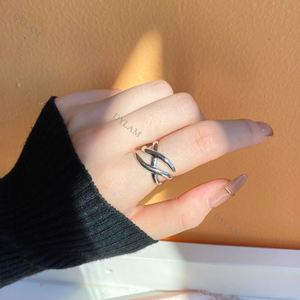 Dylam Women's Accessories Set Jewelry Simple <b>Couple</b> <b>Ring</b> for Gift Anniversary Party Wholesale Luxury 925 Silver Eternity <b>Rings</b> - Product Image 5