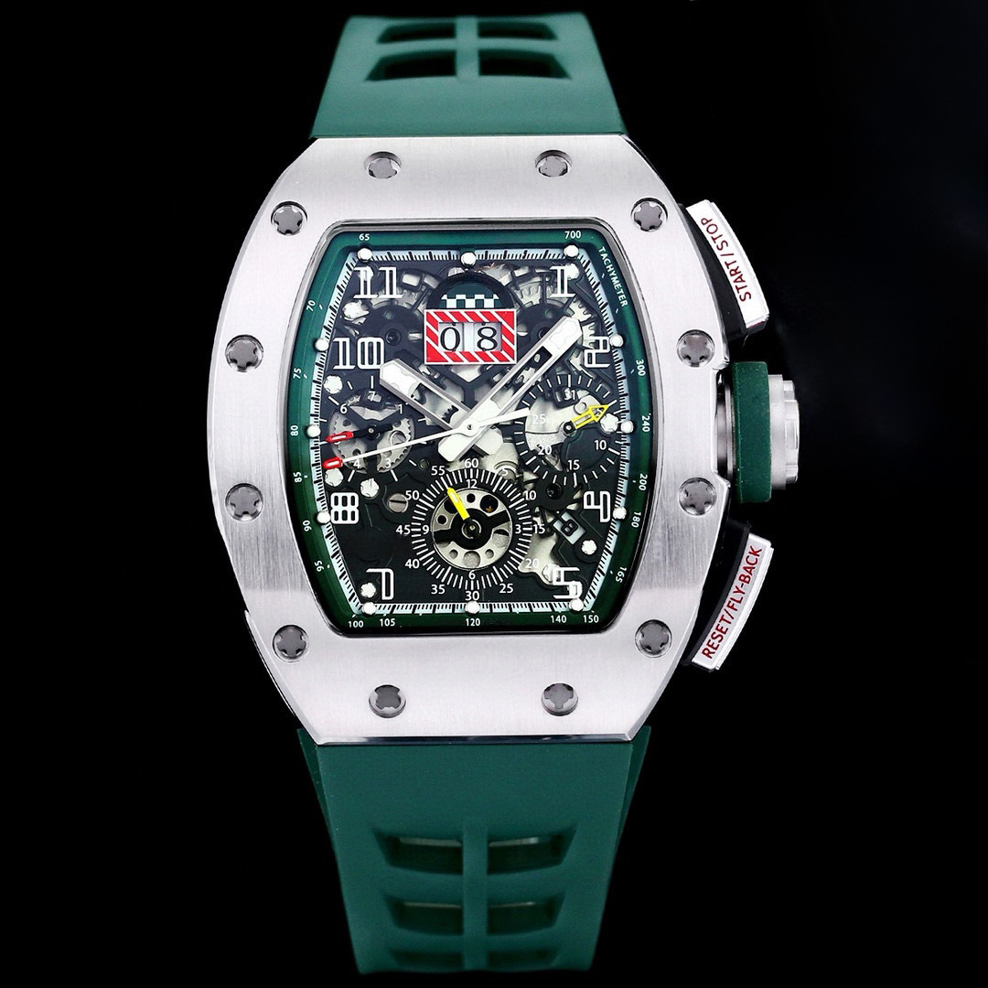 Titanium/Deep Green