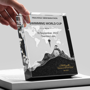 व्यक्तिगत क्रिस्टल ट्रॉफी और पुरस्कार कस्टम डिजाइन रिक्त और क्रिस्टल ट्रॉफी - Product Image 4