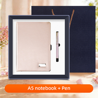 Coffret Cadeau de Noël : Carnet A5 et Stylo Bille – Fournitures de Bureau Hiver, Vente en Gros, Logo Personnalisé, En Stock