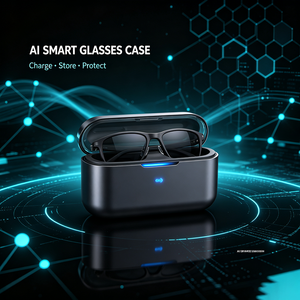 Boîte de charge de voyage compatible avec les lunettes intelligentes - Product Image 1