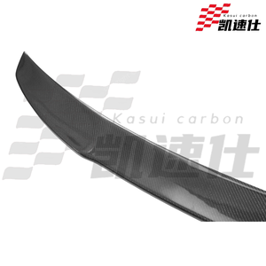 Aileron de spoiler de coffre arrière en fibre de carbone véritable de haute qualité pour Audi A3 S3 RS3 Style V Spoiler arrière - Product Image 3
