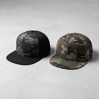 Gorras deportivas lisas al por mayor, gorras snapback ajustadas de dos tonos con visera plana, gorras trucker Richardson 112 de malla, gorras de béisbol
