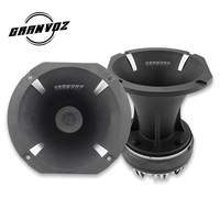 Snillpro — tonomètre de COMPRESSION à membrane en titane, avec unité de pilote de klaxon en aluminium, 500 WATTS, 2 cannelés pour haut-parleur et klaxon