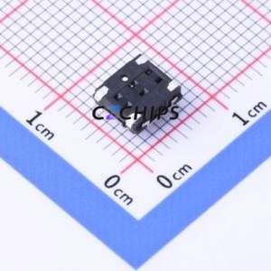 EVQQ2Y03W Tactile Switch SMD,6x6.5mm Switch Single Pole Single Throw Round Button 3.5N Vertical Mount - Product Image 2